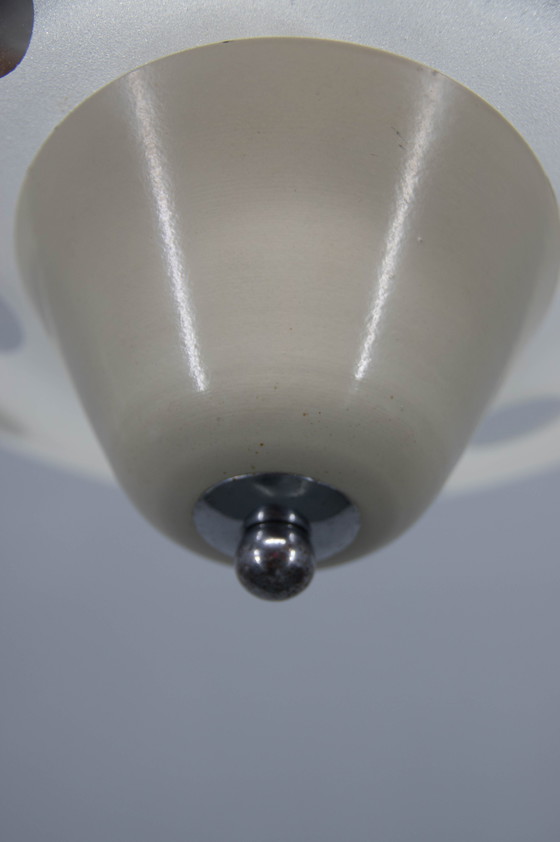 Image 1 of Bauhaus Chandelier By Napako, 1940S