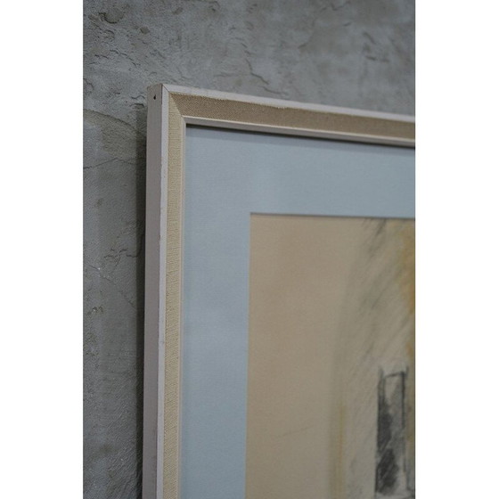 Image 1 of Litografia a colori d'epoca di Hugo Zuhr, 1960