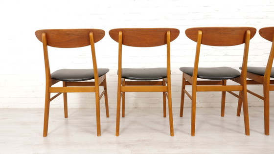 Image 1 of 6 X Dining chair | Farstrup | Model 210 | Restored