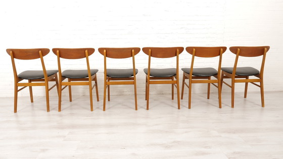 Image 1 of 6 X Dining chair | Farstrup | Model 210 | Restored