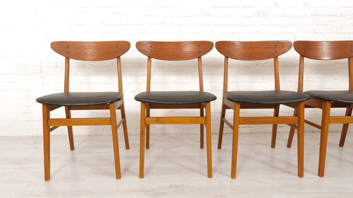 6 X Dining chair | Farstrup | Model 210 | Restored