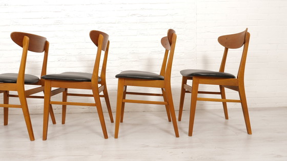 Image 1 of 6 X Dining chair | Farstrup | Model 210 | Restored