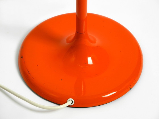 Image 1 of Original 1960S Orange Floor Lamp In Space Age Design By Kaiser Leuchten