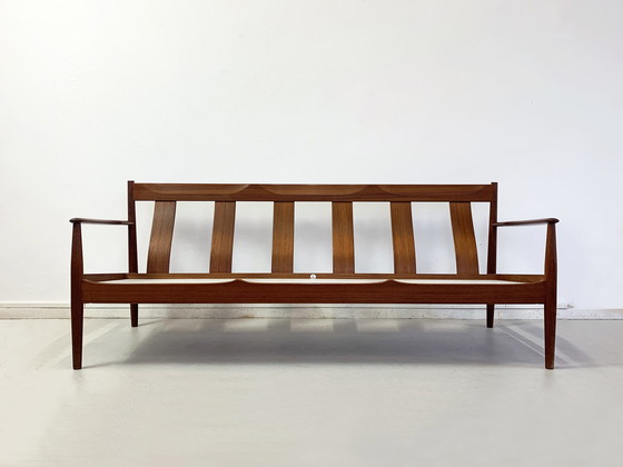 Image 1 of Grete Jalk France & Son Danish design three-seater