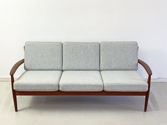 Image 1 of Grete Jalk France & Son Danish design three-seater