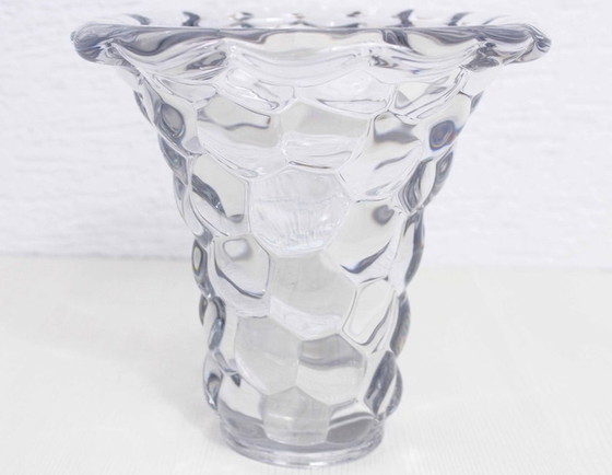 Image 1 of Art Deco P.D'Avesn crystal vase