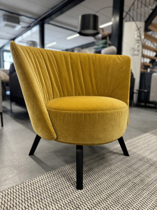 Weibel Weibel Kite Swivel armchair Yellow