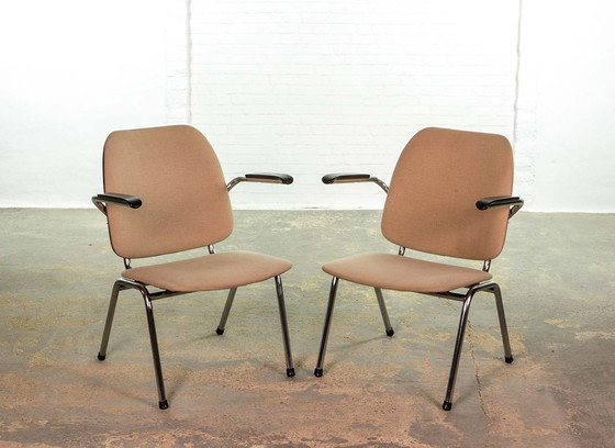 Image 1 of Vintage gebr. de Wit Set of Dutch Design Lounge Chairs