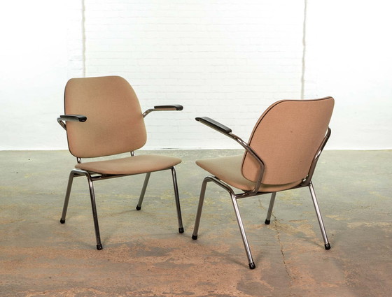 Image 1 of Vintage gebr. de Wit Set of Dutch Design Lounge Chairs