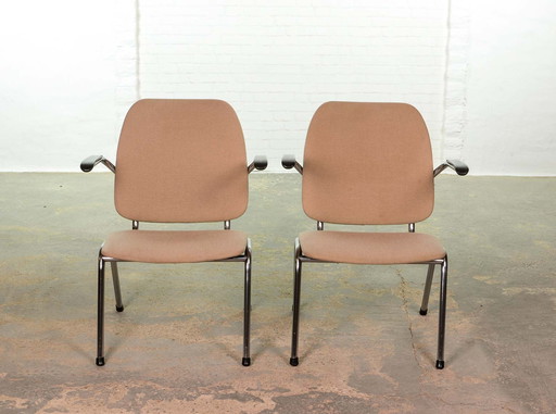 Vintage gebr. de Wit Set of Dutch Design Lounge Chairs