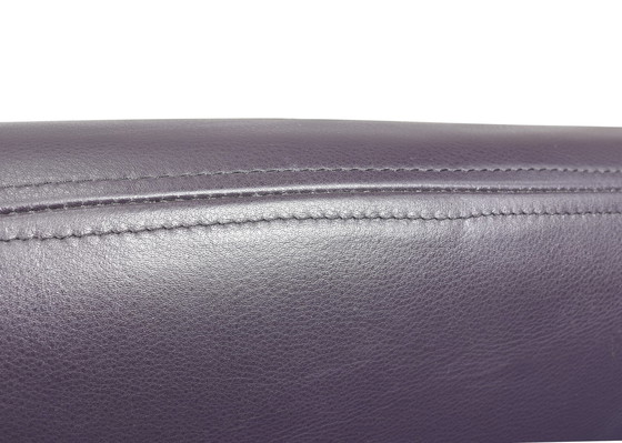 Image 1 of Pierre Paulin F598 Groovy Armchair for ARTIFORT in Purple Leather – Netherlands, 1972