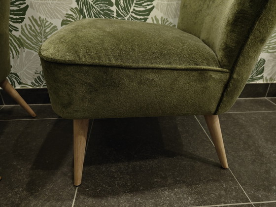 Image 1 of 2x Chaise à cocktail vintage expo '58