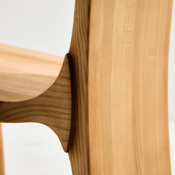 Image 1 of Mk10620 Kragenæs Solid Ash Dining Chair By Walther Nielsen, Set Of 4