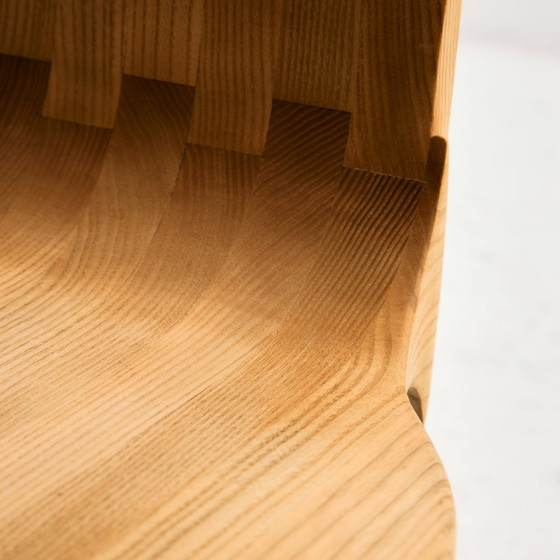 Image 1 of Mk10620 Kragenæs Solid Ash Dining Chair By Walther Nielsen, Set Of 4