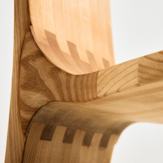 Image 1 of Mk10620 Kragenæs Solid Ash Dining Chair By Walther Nielsen, Set Of 4