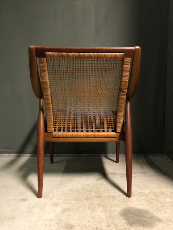 Image 1 of Peter hvidt & orla molgaard nielsen model 147 teak & rattan chair