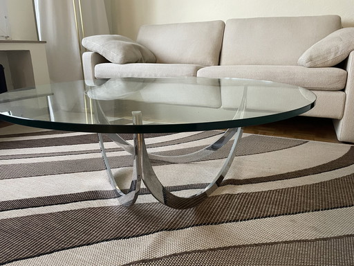 Mid - Century Table By Werner Linder For Bacher (70s)