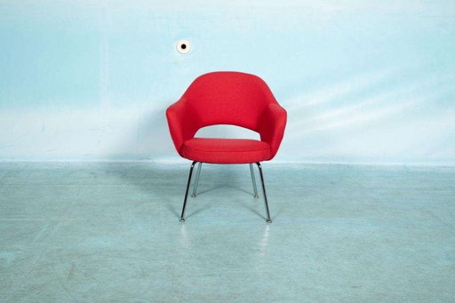 Sillón Knoll Saarinen de la era espacial, sillón ejecutivo de los años 60