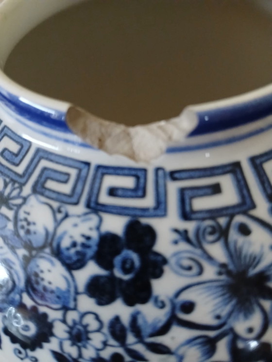 Image 1 of Cabinet Set Antique Delftware