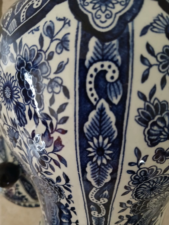 Image 1 of Cabinet Set Antique Delftware