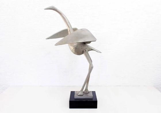 Image 1 of Metal alloy sculpture by Kagane 1985