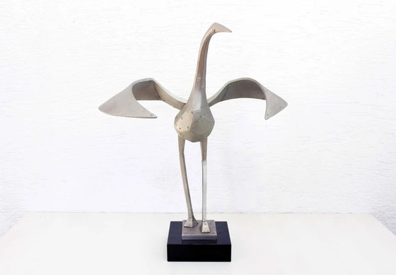 Image 1 of Metal alloy sculpture by Kagane 1985