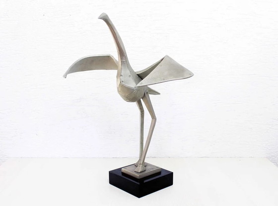 Image 1 of Metal alloy sculpture by Kagane 1985