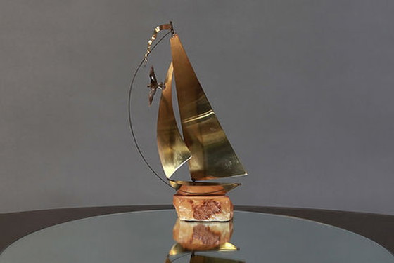 Image 1 of Sculpture DeMott Voilier