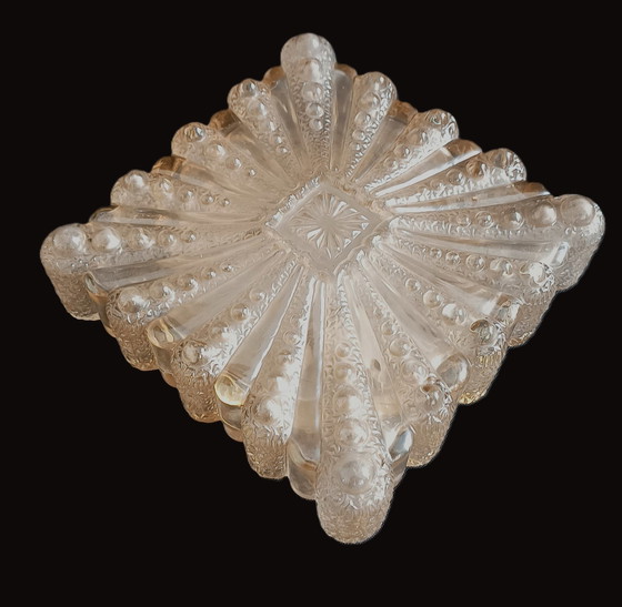 Image 1 of Rzb Vintage Glass Ceiling Or Wall Lamp .