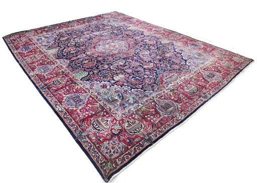 Original hand-knotted Persian carpet Kashmar Fine 383 X 295 Cm Top condition