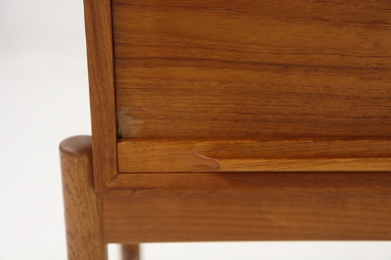 Image 1 of Scandinavian Teak Secretary "Model 67", Arne Wahl Iversen, Vinde Møbelfabrik, Denmark, 1950