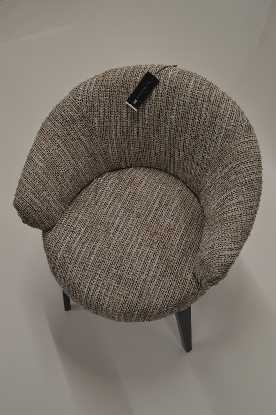 Image 1 of Dining Chair, Showroom Model, Wood & Fabric