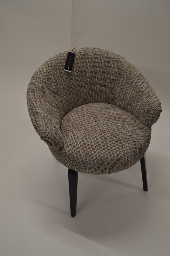 Image 1 of Dining Chair, Showroom Model, Wood & Fabric