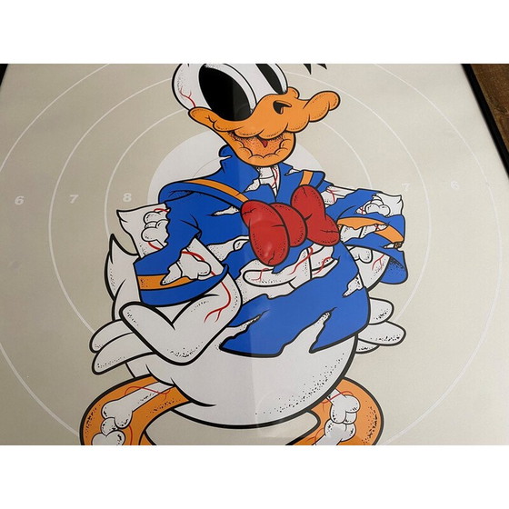 Image 1 of Vintage painting "Creepy Duck", 2018