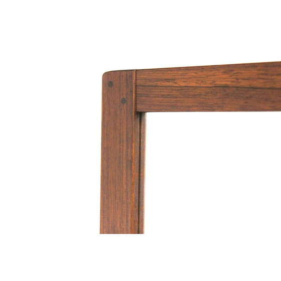 Image 1 of Vintage rosewood mirror by Fröseke, Sweden 1960