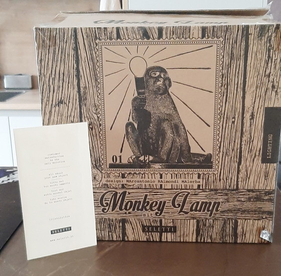 Image 1 of Lampe Seletti Monkey assise