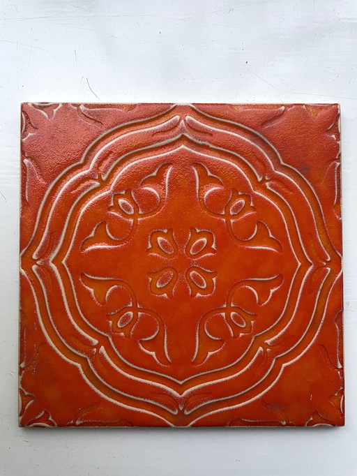 Original 1970s Tile, Approx. 60 Pieces, Top Condition With Relief