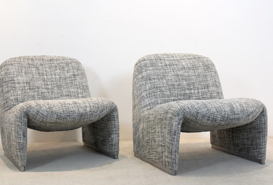 Image 1 of Pair of Artifort Alky Chairs by Giancarlo Piretti