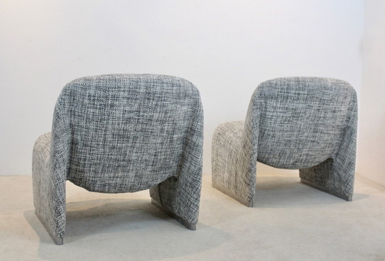 Image 1 of Pair of Artifort Alky Chairs by Giancarlo Piretti