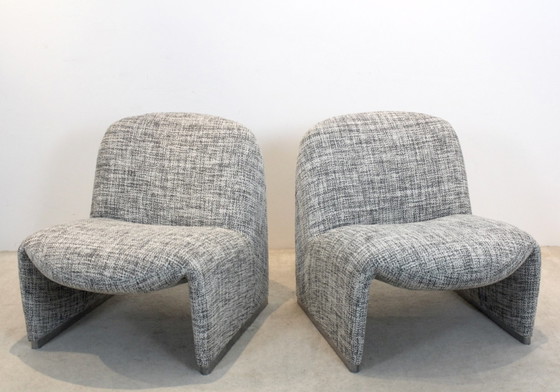 Image 1 of Pair of Artifort Alky Chairs by Giancarlo Piretti