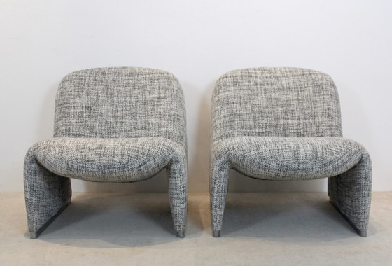 Image 1 of Pair of Artifort Alky Chairs by Giancarlo Piretti