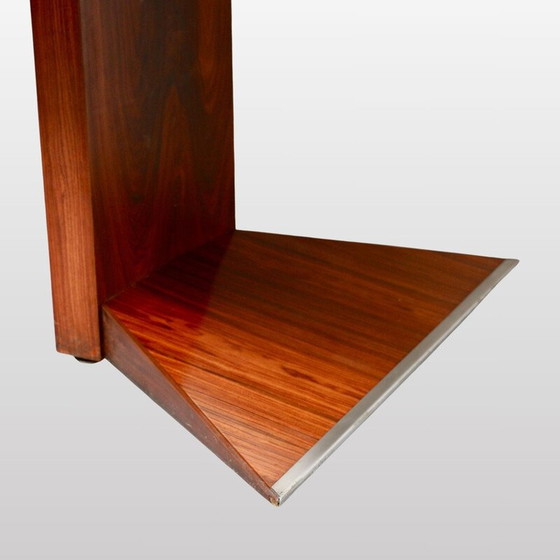 Image 1 of Vintage table in rosewood veneer, Italy 1970