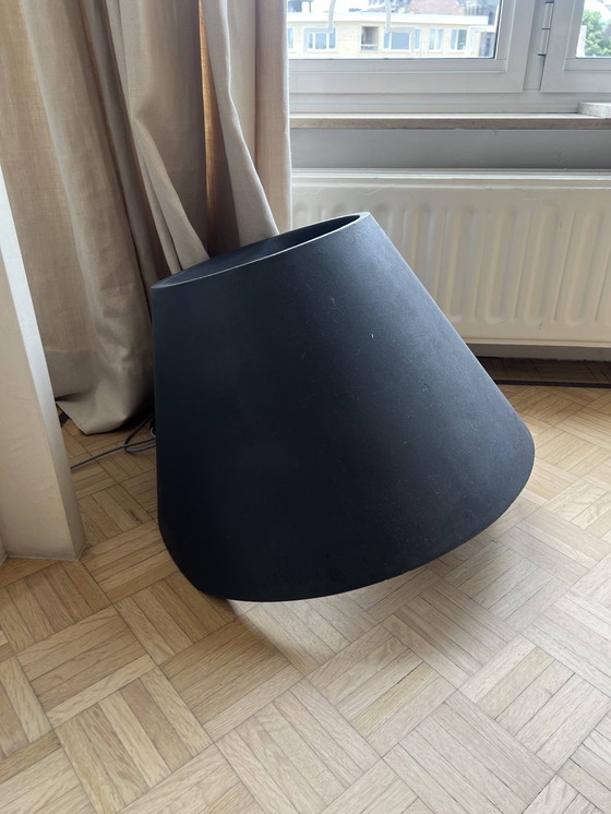 Image 1 of Black concrete indoor Floor lamp Eaunophe L Patrick Paris Serax