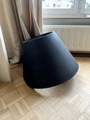 Black concrete indoor Floor lamp Eaunophe L Patrick Paris Serax