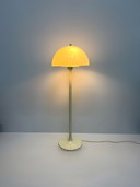 Lampada da terra vintage a forma di fungo