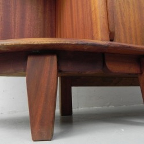 Image 1 of Vetrina vintage, mobiletto per liquori, mogano, anni '60 