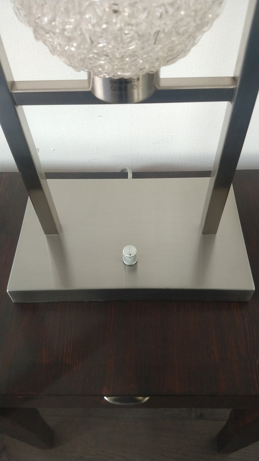 Table Lamp Stainless Steel With Dimmer