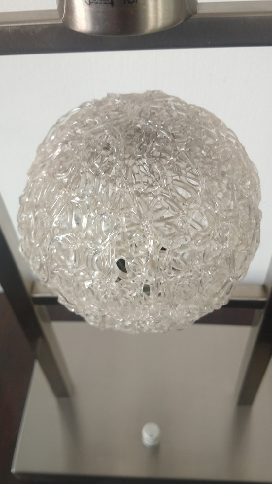 Image 1 of Table Lamp Stainless Steel With Dimmer