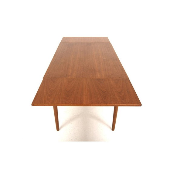 Image 1 of Tavolo da pranzo vintage in teak "portafoglio" per Farstrup, Danimarca 1960