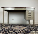 Vintage Industrieel metal desk